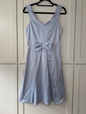 NWT Rock Steady Vintage Scalloped Bow Midi Dress Dainty Feminine Y2K 90’s